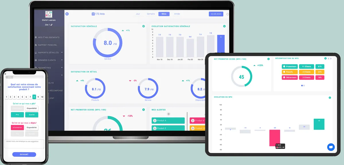 Good Meal : test de l'interface de ce logiciel de fidélisation client / programme de fidélité pour entreprise