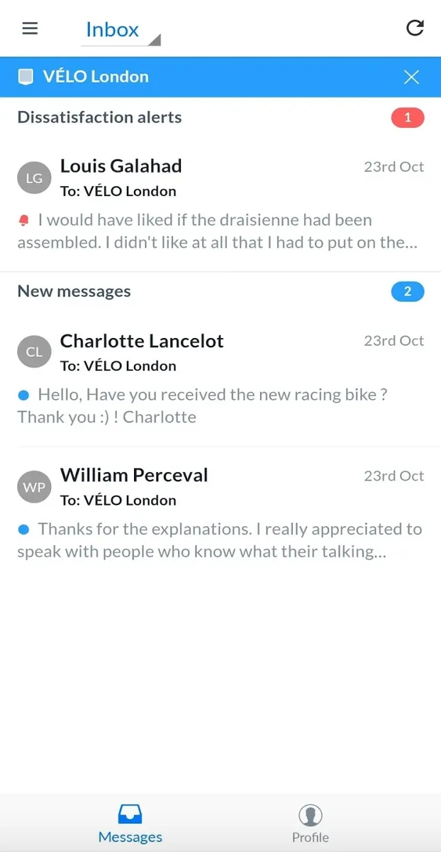 Goodays : test de l'interface de ce logiciel d'expérience client pour entreprise Goodays : test de l'interface de ce logiciel d'expérience client pour entreprise