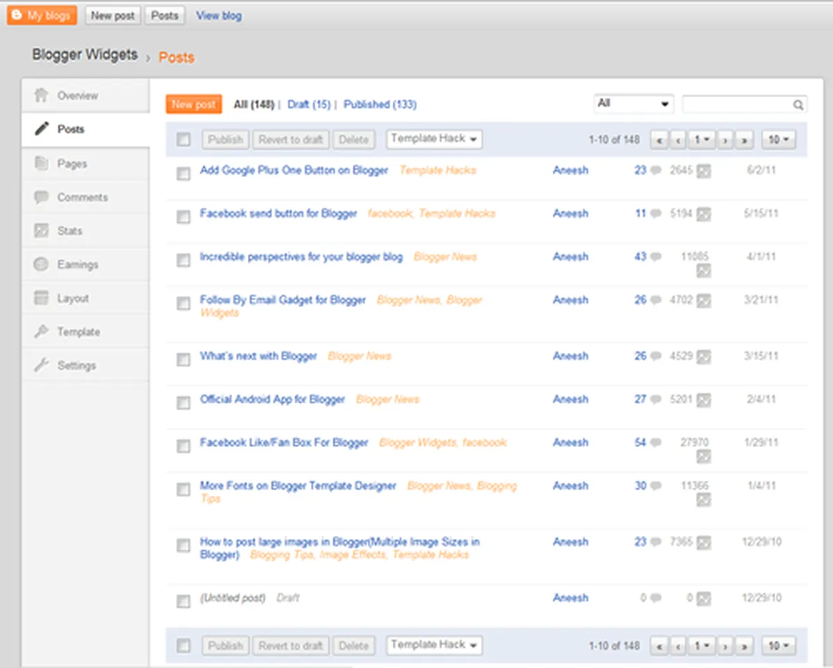 Google Blogger : test de l'interface de cette plateforme de blog pour entreprise Google Blogger : test de l'interface de cette plateforme de blog pour entreprise