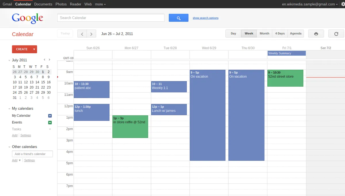 Google Calendar : test de l'interface de ce logiciel de calendrier / agenda pour entreprise Google Calendar : test de l'interface de ce logiciel de calendrier / agenda pour entreprise
