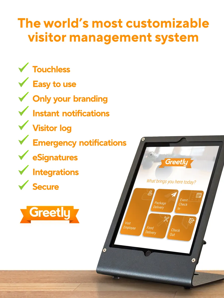 Greetly : test de l'interface de ce logiciel de gestion des visiteurs / accréditations / check-in pour entreprise Greetly : test de l'interface de ce logiciel de gestion des visiteurs / accréditations / check-in pour entreprise