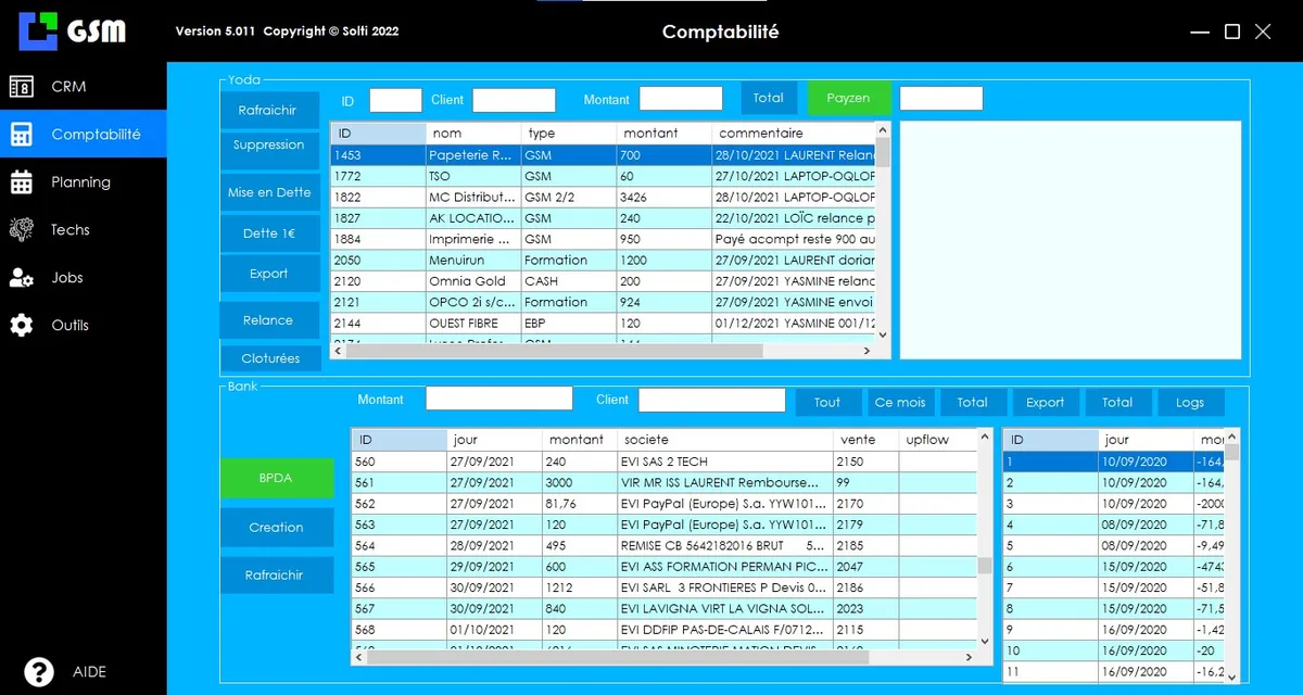 gsm capture ecran compta gsm capture ecran compta