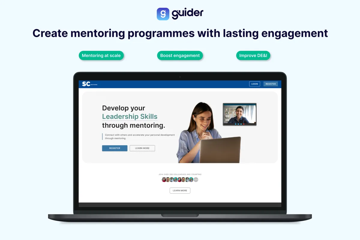 Guider : test de l'interface de ce logiciel de tutorat / mentorat pour entreprise