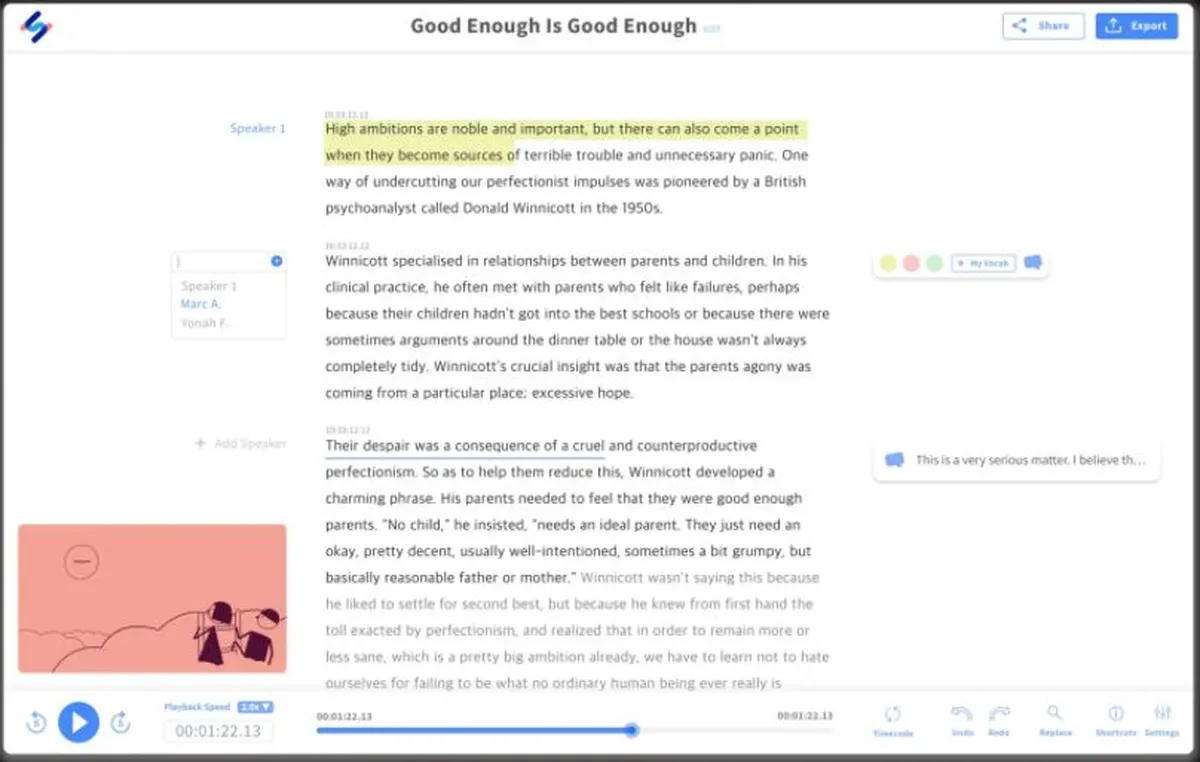 Happy Scribe : test de l'interface de ce logiciel de transcription pour entreprise Happy Scribe : test de l'interface de ce logiciel de transcription pour entreprise