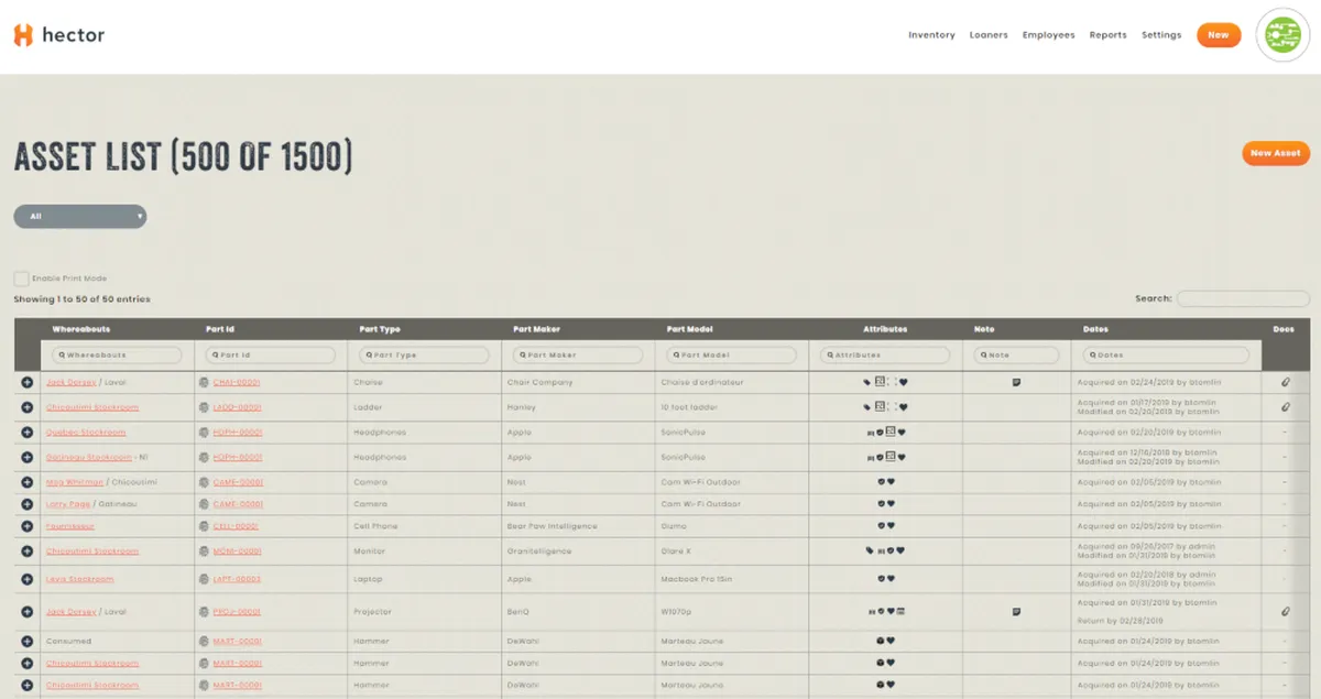 Hector : test de l'interface de ce logiciel de gestion des actifs informatiques pour entreprise Hector : test de l'interface de ce logiciel de gestion des actifs informatiques pour entreprise