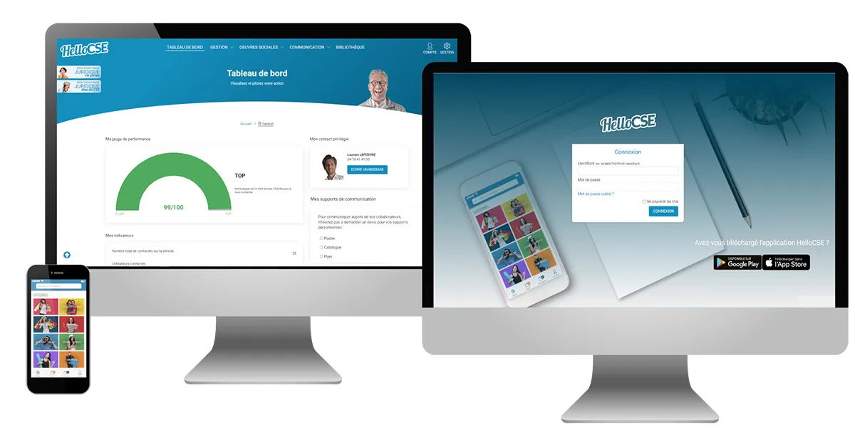 HelloCSE : test de l'interface de ce logiciel de gestion du CE / CSE pour entreprise