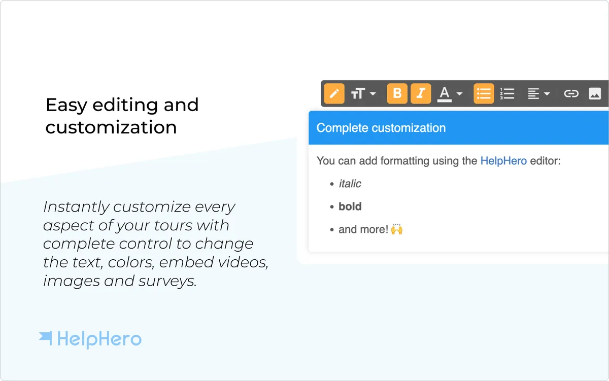 HelpHero : test de l'interface de ce logiciel d'onboarding / accueil des clients pour entreprise HelpHero : test de l'interface de ce logiciel d'onboarding / accueil des clients pour entreprise