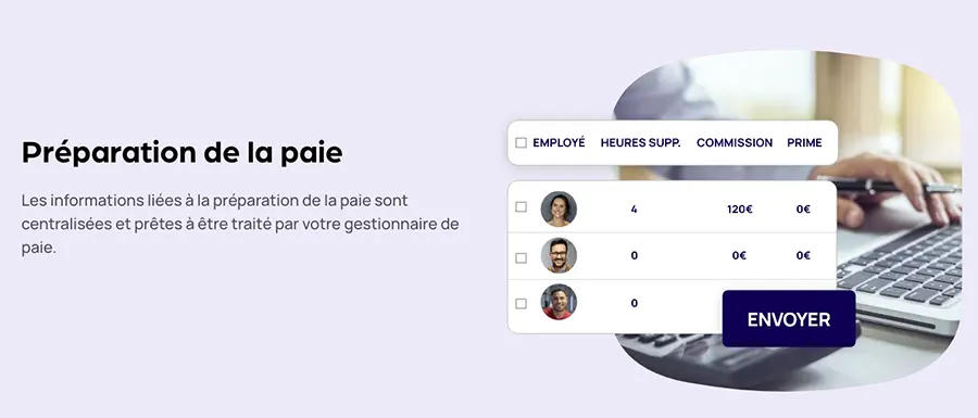 HiFiveWork - préparation de la paie