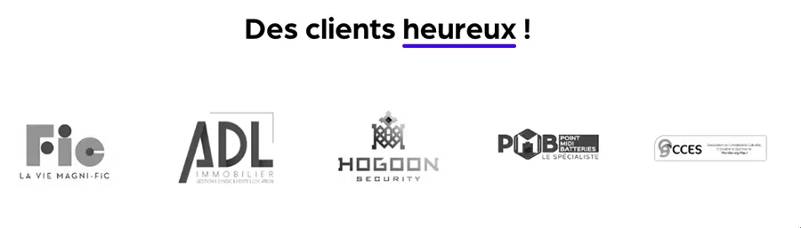 HiFiveWork - références utilisateurs