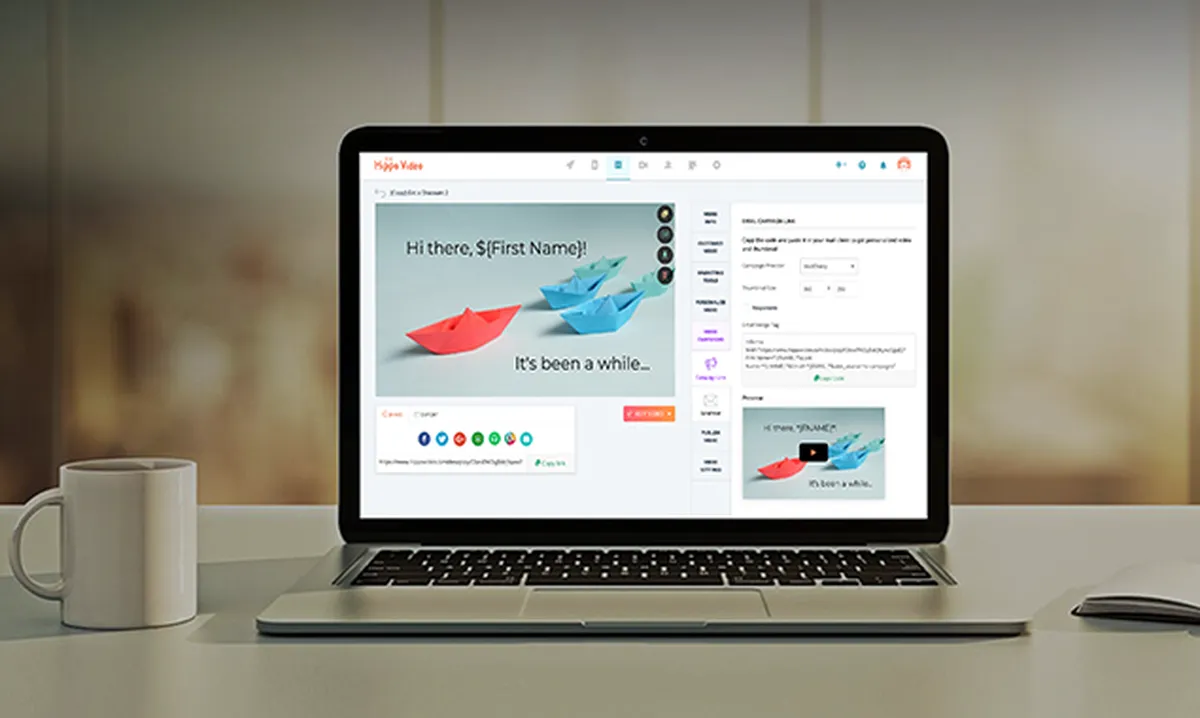 Hippo Video : test de l'interface de ce générateur de vidéo par IA pour entreprise