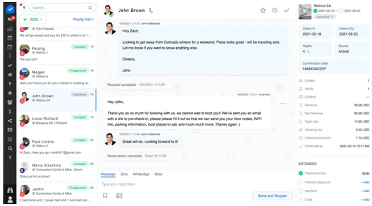 Hostify : test de l'interface de ce logiciel de gestion hôtelière pour entreprise