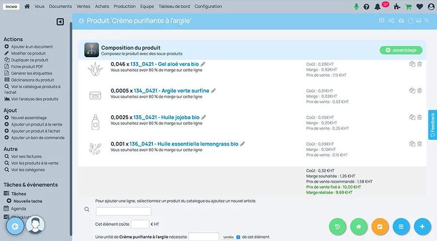 incwo screenshot produits incwo screenshot produits