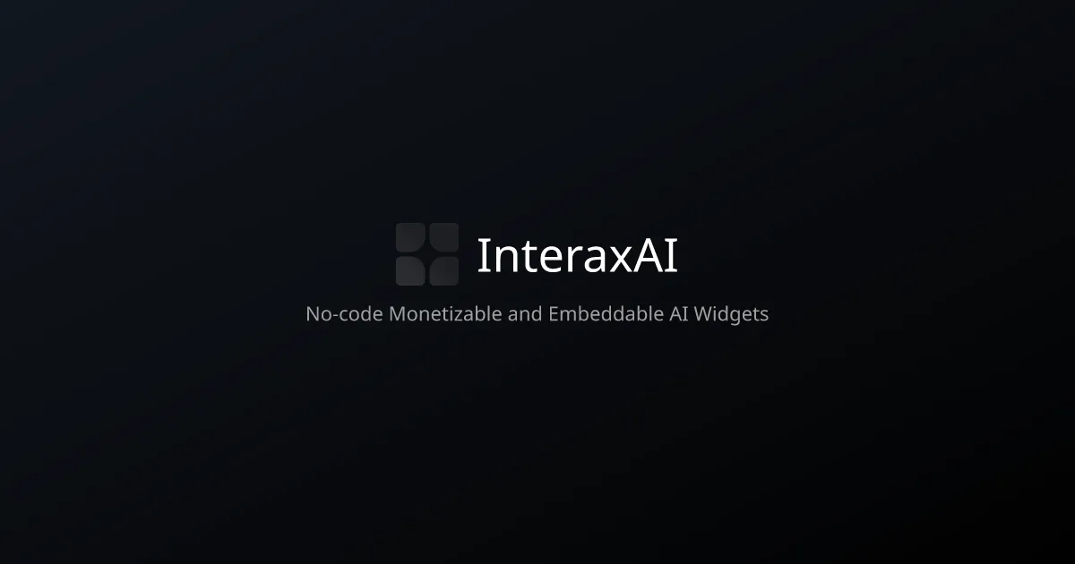 InteraxAI : test de l'interface de ce logiciel de productivité par IA pour entreprise