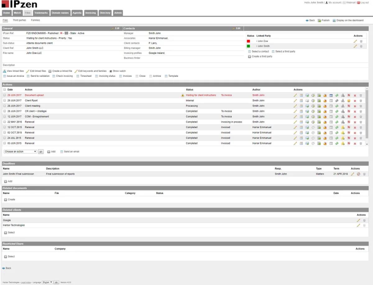 IPzen : test de l'interface de ce logiciel de trading / portefeuille d'actions pour entreprise IPzen : test de l'interface de ce logiciel de trading / portefeuille d'actions pour entreprise