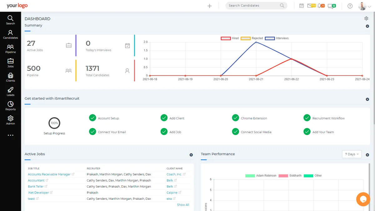 iSmartRecruit : test de l'interface de ce logiciel de recrutement ATS pour entreprise iSmartRecruit : test de l'interface de ce logiciel de recrutement ATS pour entreprise