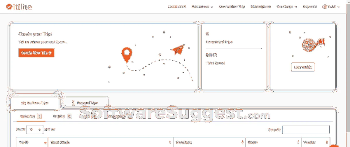 Itilite : test de l'interface de ce logiciel de gestion des voyages d'affaires pour entreprise