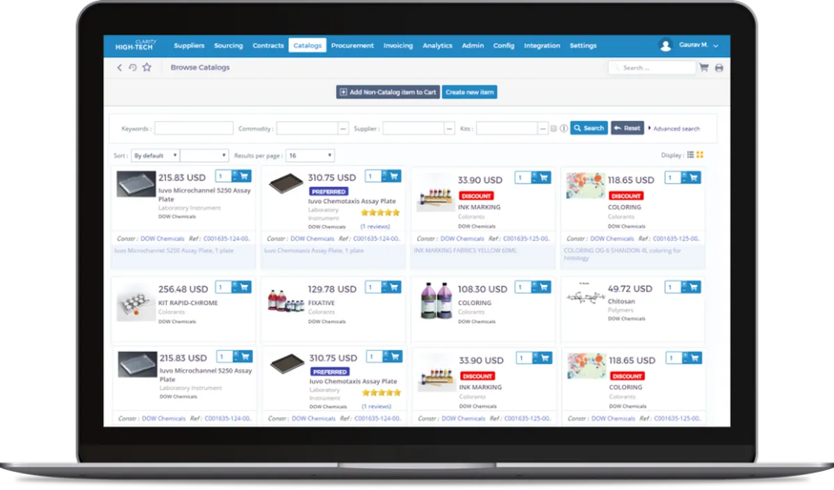 Ivalua : test de l'interface de ce logiciel de gestion des achats / approvisionnements / procurement pour entreprise Ivalua : test de l'interface de ce logiciel de gestion des achats / approvisionnements / procurement pour entreprise