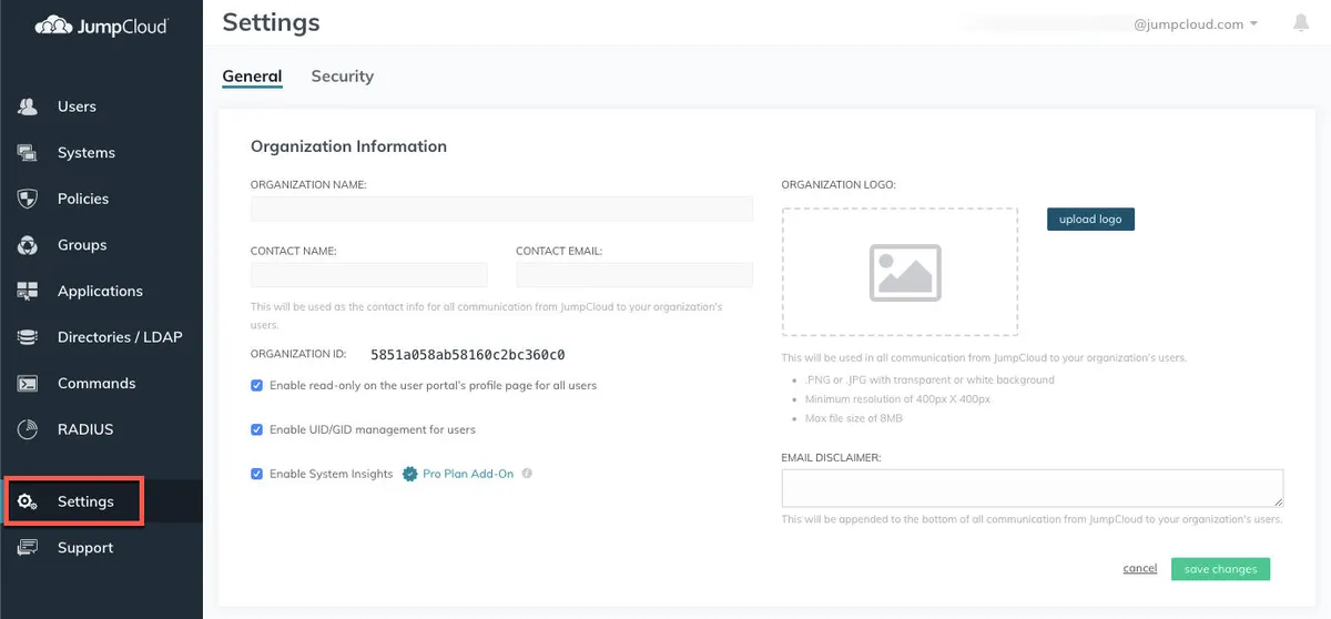 JumpCloud : test de l'interface de ce logiciel de migration cloud pour entreprise JumpCloud : test de l'interface de ce logiciel de migration cloud pour entreprise