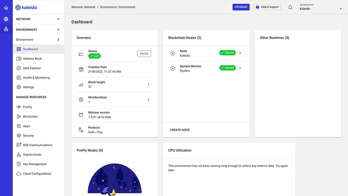 Kaleido : test de l'interface de cette plateforme blockchain pour entreprise Kaleido : test de l'interface de cette plateforme blockchain pour entreprise