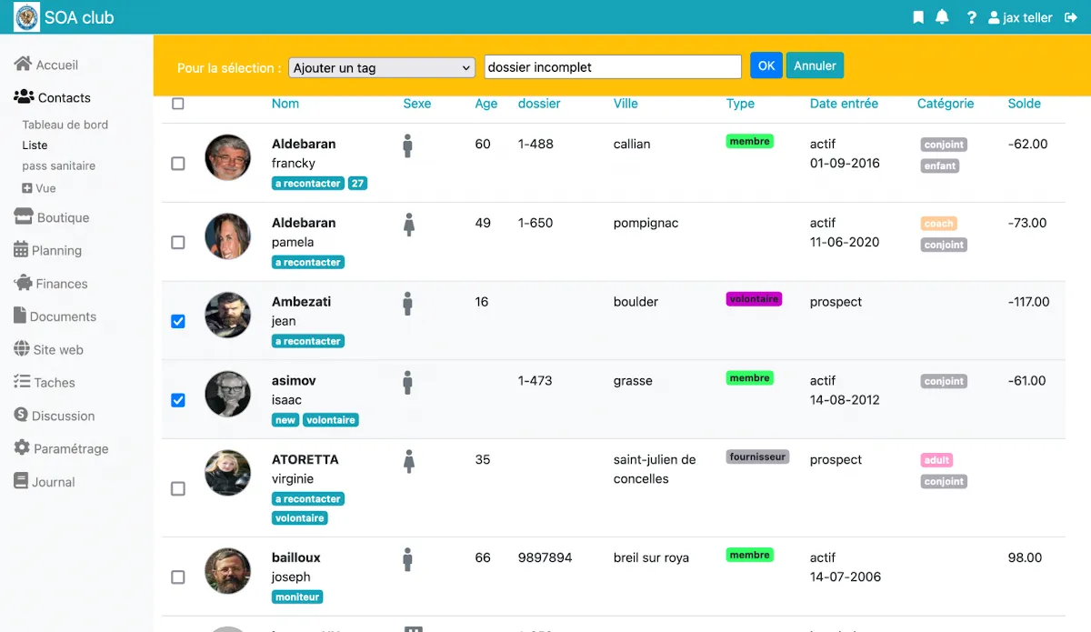 Kananas : test de l'interface de ce logiciel pour associations / ONG pour entreprise Kananas : test de l'interface de ce logiciel pour associations / ONG pour entreprise