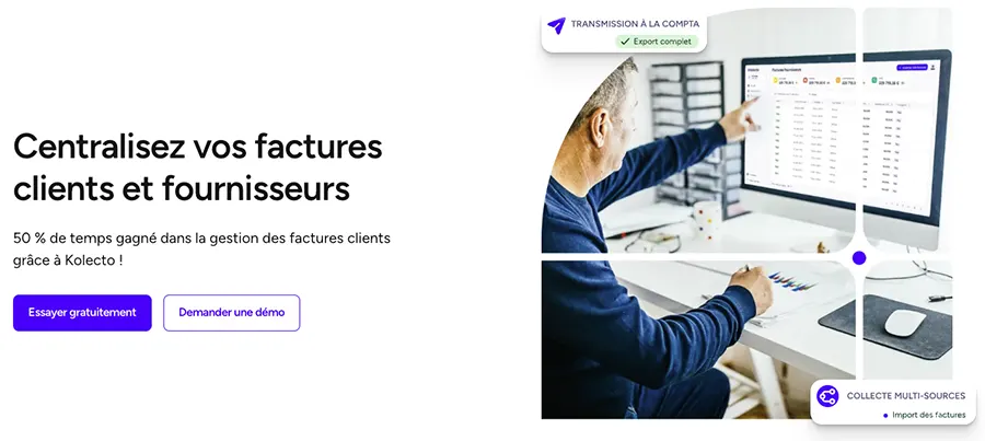Kolecto : fonctionnalités gestion factures Kolecto : fonctionnalités gestion factures