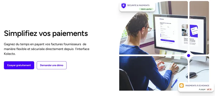 Kolecto : fonctionnalités paiement Kolecto : fonctionnalités paiement