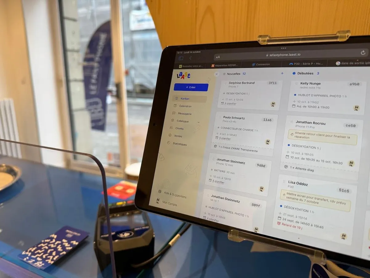 Laast.io : test de l'interface de ce logiciel pour atelier de fabrication pour entreprise Laast.io : test de l'interface de ce logiciel pour atelier de fabrication pour entreprise
