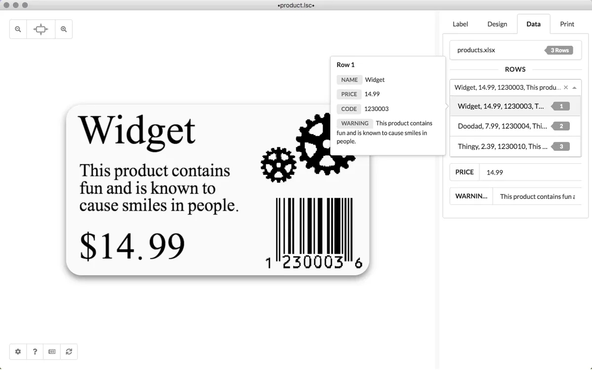 Label LIVE : test de l'interface de ce logiciel d'impression d'étiquettes pour entreprise Label LIVE : test de l'interface de ce logiciel d'impression d'étiquettes pour entreprise