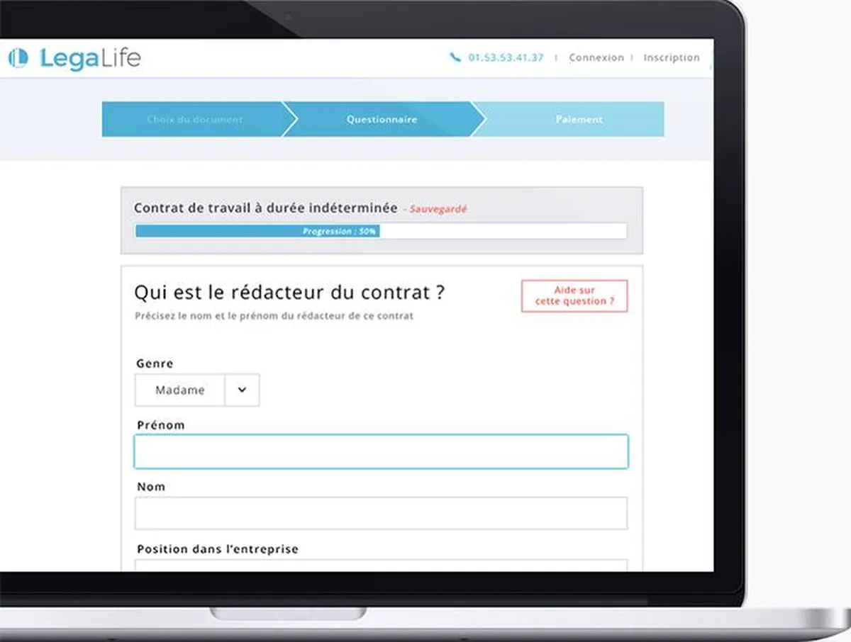 Legalife : test de l'interface de ce logiciel de gestion juridique pour entreprise Legalife : test de l'interface de ce logiciel de gestion juridique pour entreprise