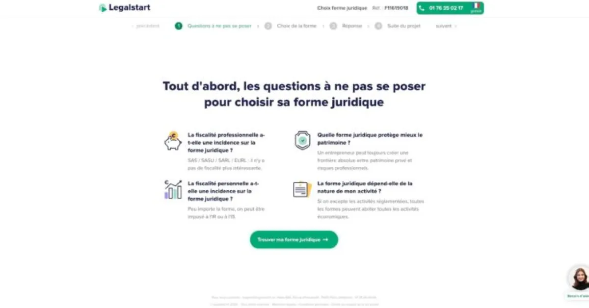 Legalstart : test de l'interface de ce logiciel de gestion juridique pour entreprise