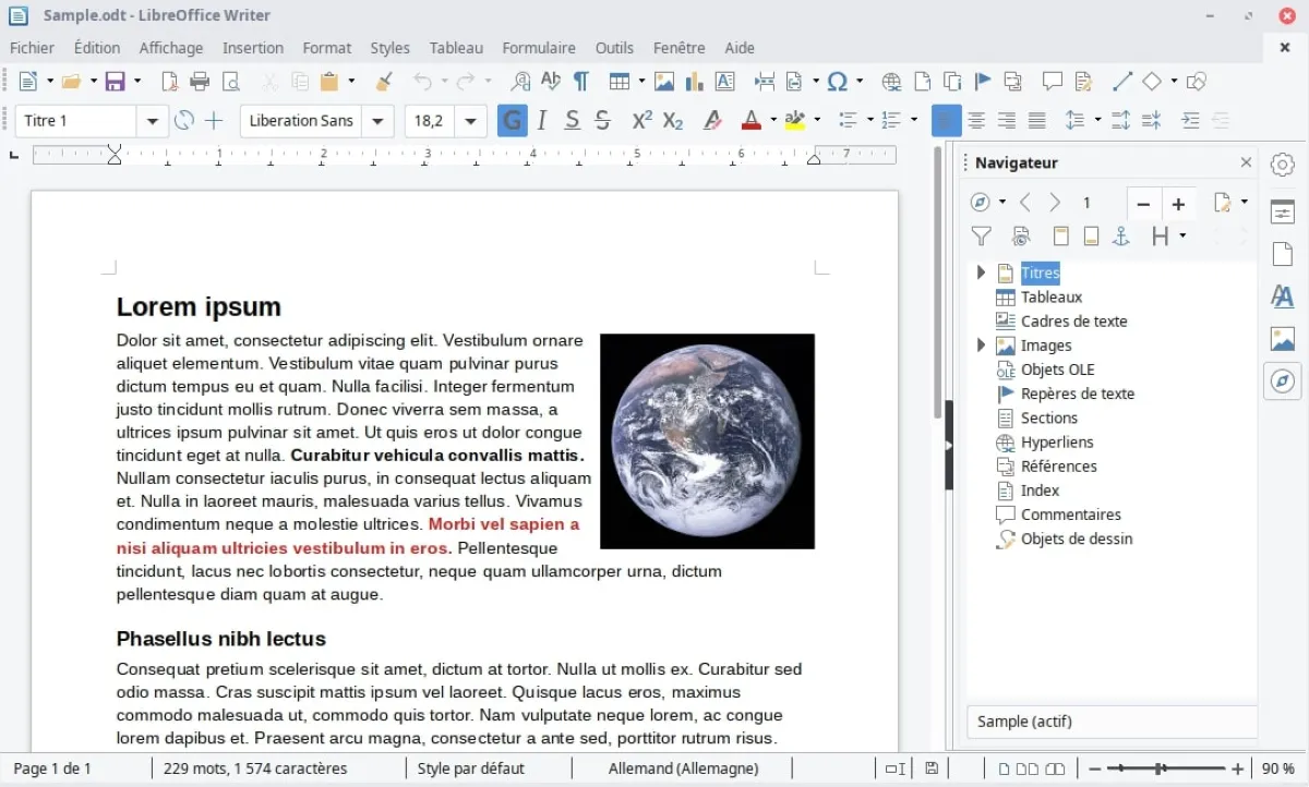 LibreOffice : test de l'interface de cette suite bureautique pour entreprise LibreOffice : test de l'interface de cette suite bureautique pour entreprise