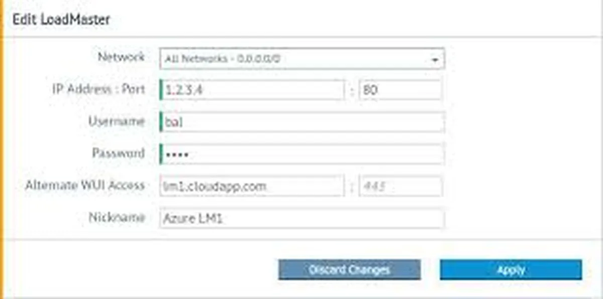 LoadMaster : test de l'interface de ce logiciel de load balancing pour entreprise