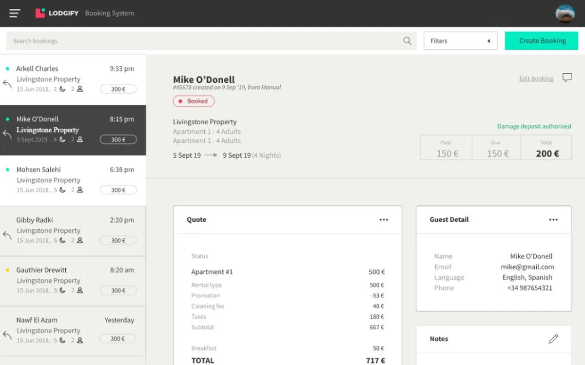 Lodgify : test de l'interface de ce logiciel pour location de vacances pour entreprise Lodgify : test de l'interface de ce logiciel pour location de vacances pour entreprise
