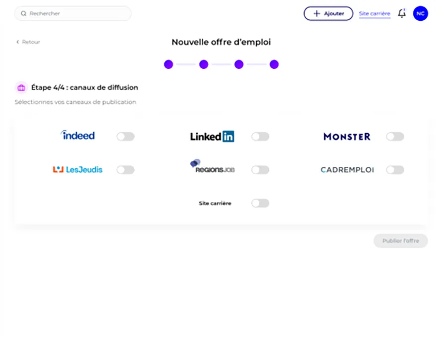 logiciel recrutement layan multidifusion