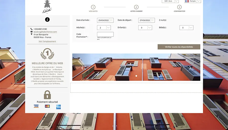 logiciel reservation hotel