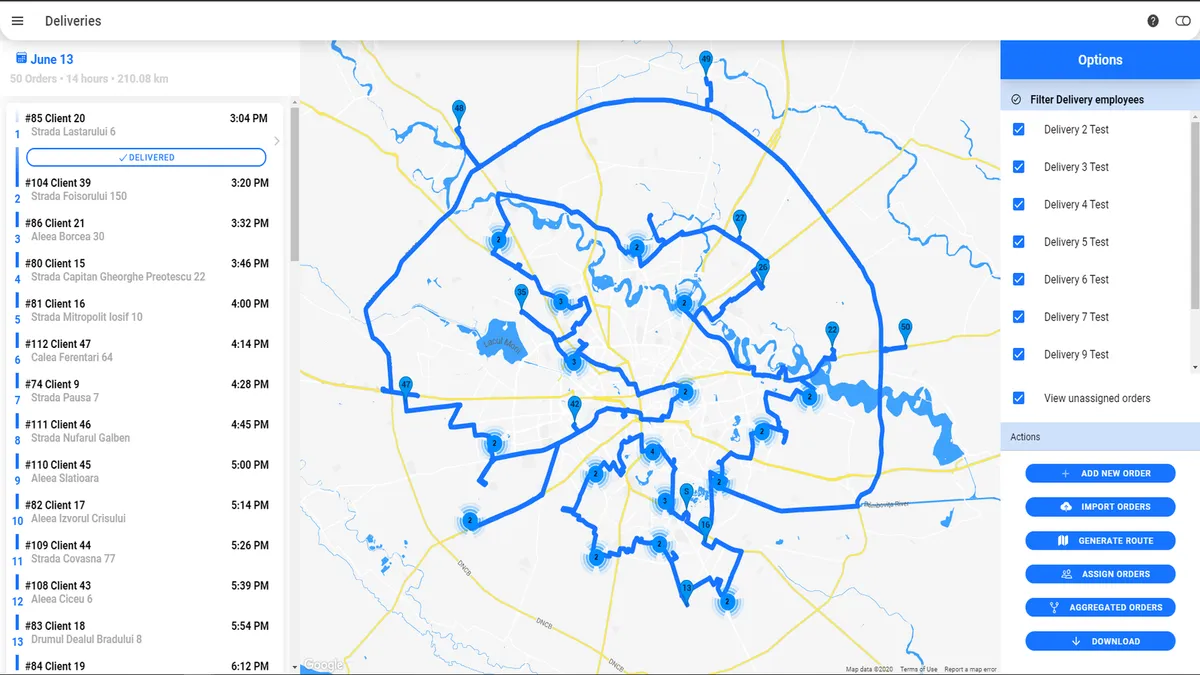 Logistia : test de l'interface de ce logiciel de planification d'itinéraire pour entreprise Logistia : test de l'interface de ce logiciel de planification d'itinéraire pour entreprise