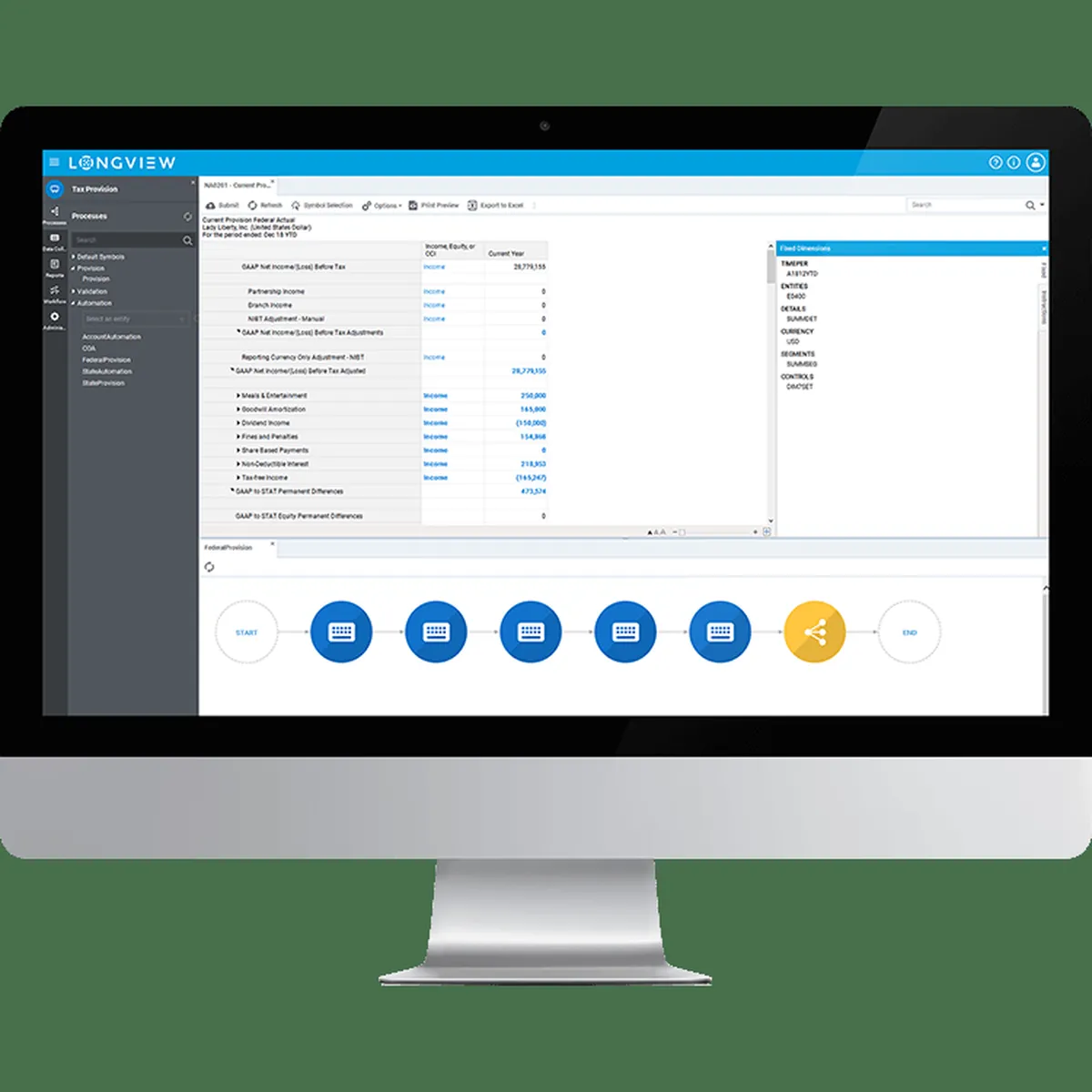 Longview Tax : test de l'interface de ce logiciel de reporting pour entreprise Longview Tax : test de l'interface de ce logiciel de reporting pour entreprise