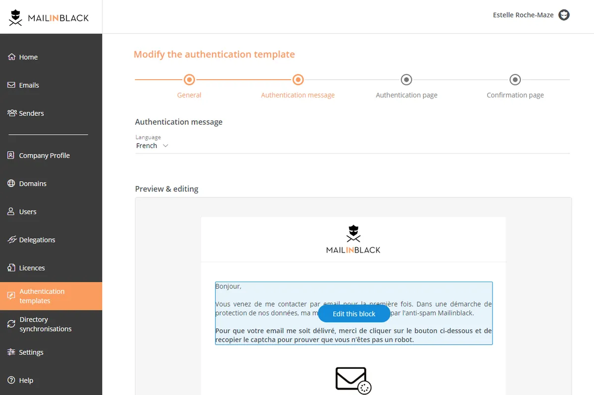 Mailinblack : test de l'interface de ce logiciel anti-spam / anti-phishing pour entreprise Mailinblack : test de l'interface de ce logiciel anti-spam / anti-phishing pour entreprise
