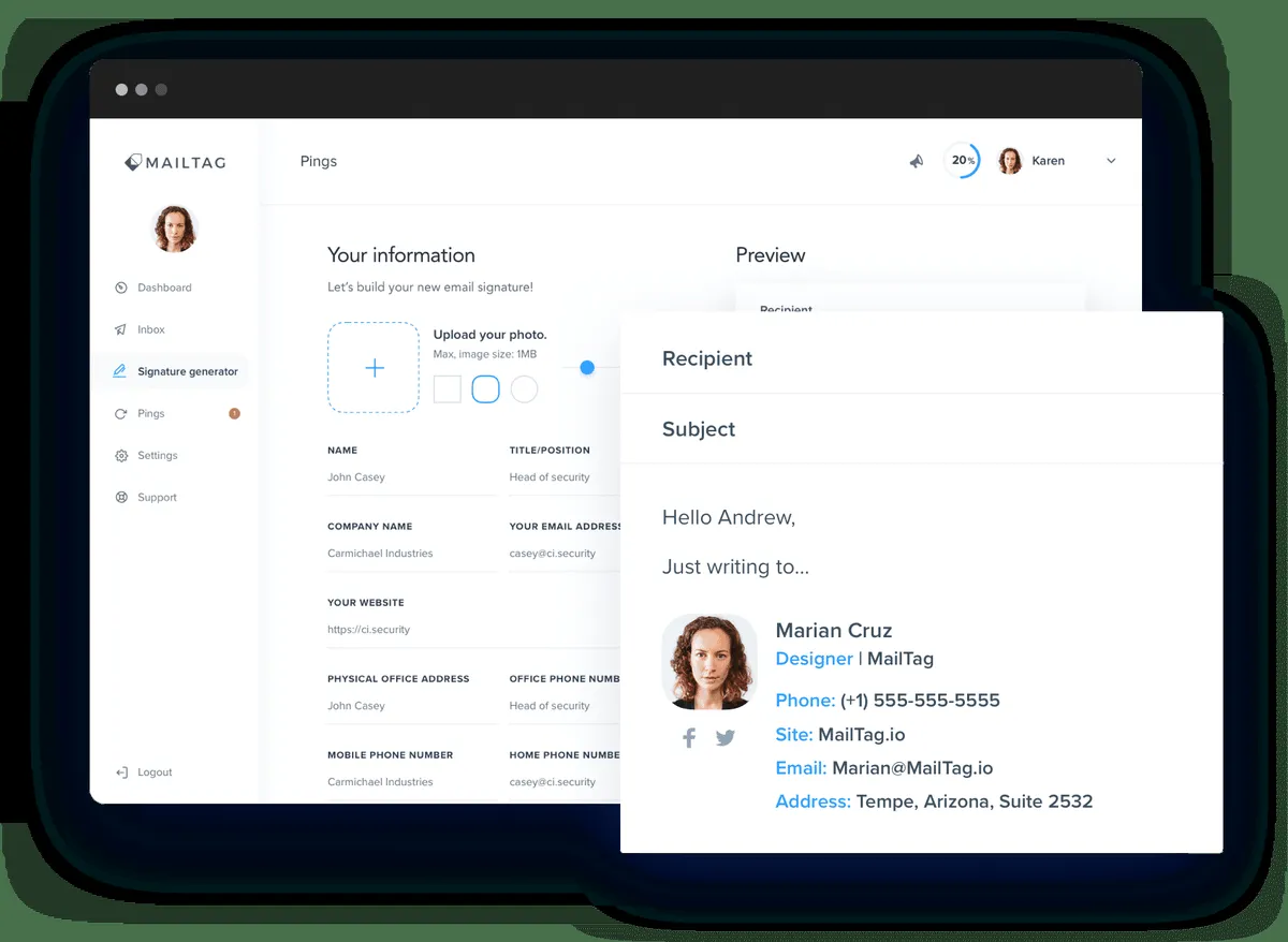 MailTag : test de l'interface de ce logiciel d'email tracking pour entreprise MailTag : test de l'interface de ce logiciel d'email tracking pour entreprise