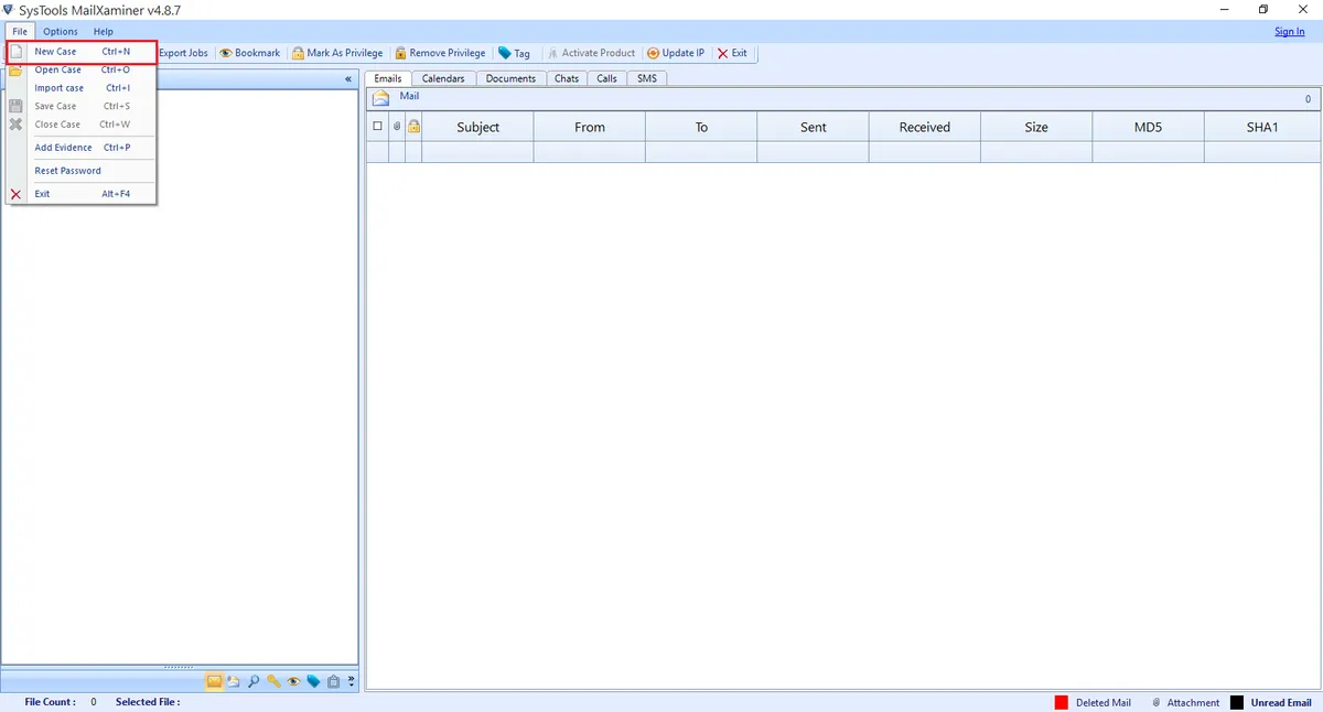 MailXaminer : test de l'interface de ce logiciel d'investigation numérique pour entreprise MailXaminer : test de l'interface de ce logiciel d'investigation numérique pour entreprise