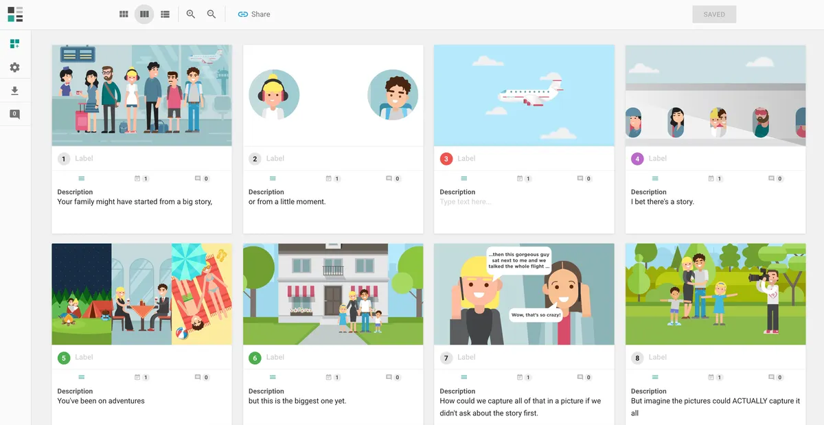 MakeStoryBoard : test de l'interface de ce logiciel de storyboard pour entreprise MakeStoryBoard : test de l'interface de ce logiciel de storyboard pour entreprise