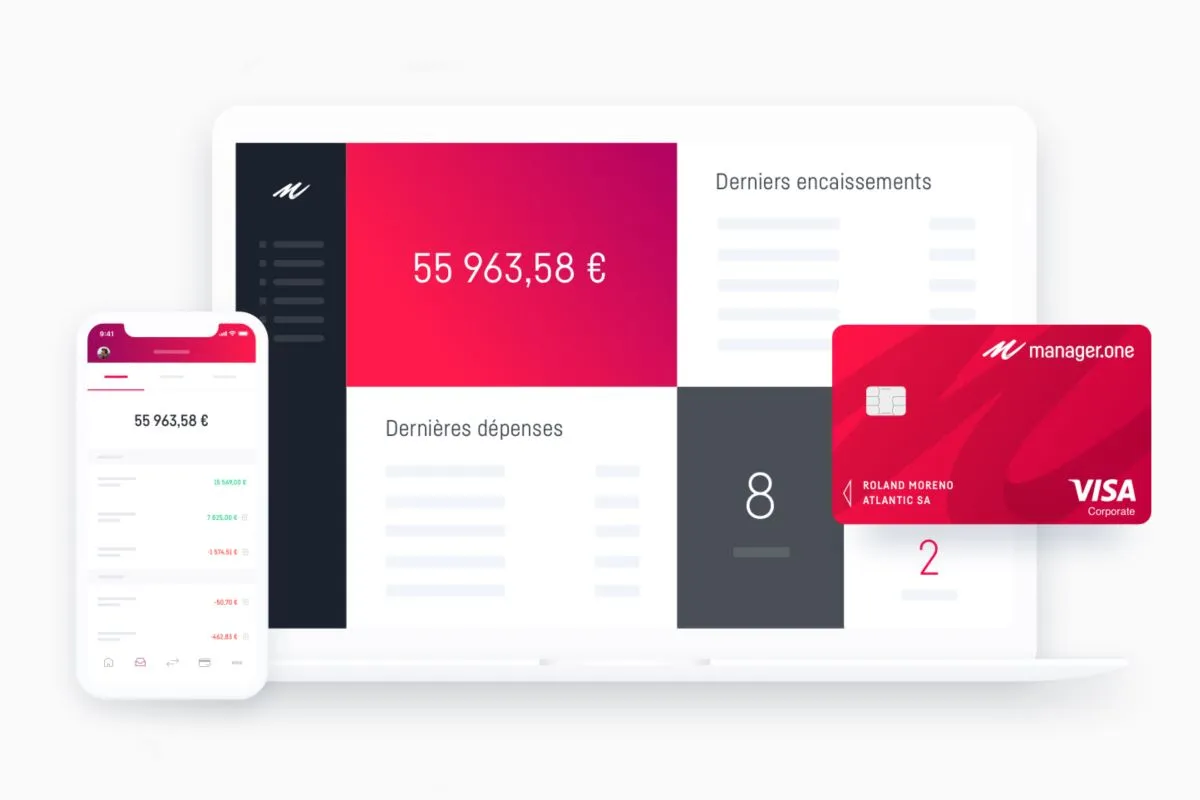 Manager.One : test de l'interface de ce compte bancaire professionnel pour entreprise Manager.One : test de l'interface de ce compte bancaire professionnel pour entreprise