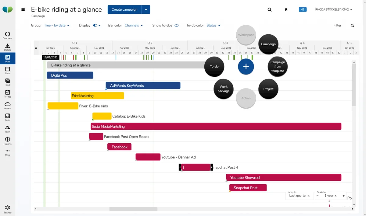 Marmind : test de l'interface de ce logiciel de gestion des ressources marketing pour entreprise