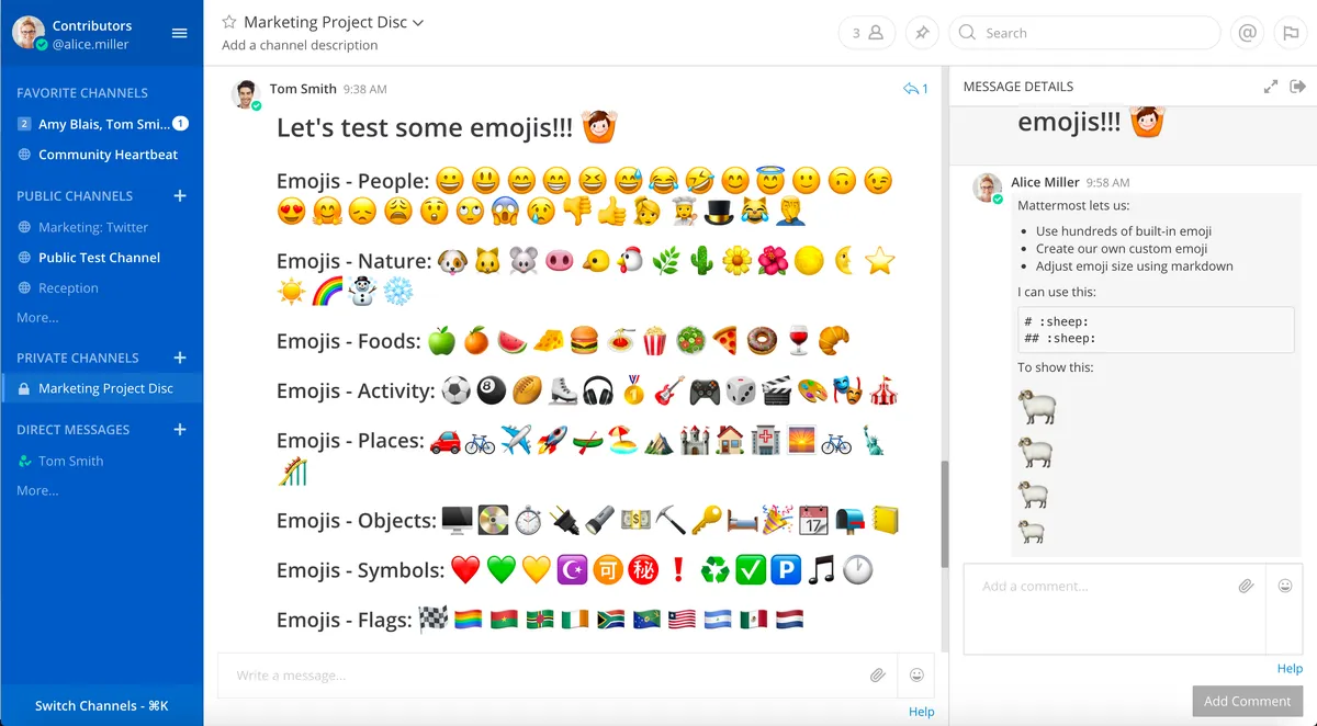 Mattermost : test de l'interface de ce logiciel de messagerie instantanée / live chat pour entreprise