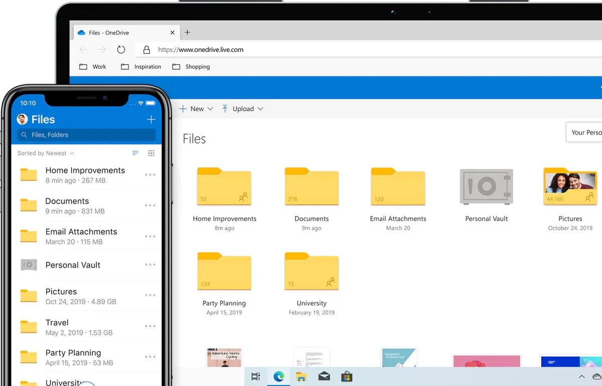 Microsoft OneDrive : test de l'interface de ce logiciel de stockage / partage fichiers pour entreprise