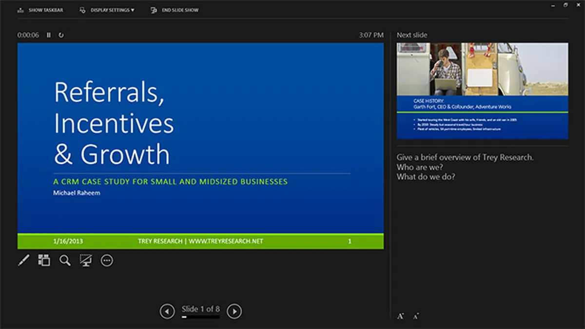 Microsoft Powerpoint : test de l'interface de ce logiciel de présentation pour entreprise Microsoft Powerpoint : test de l'interface de ce logiciel de présentation pour entreprise