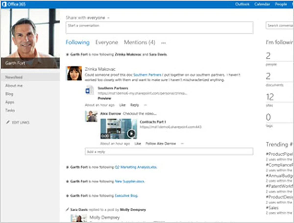 Microsoft SharePoint : test de l'interface de ce logiciel collaboratif pour entreprise Microsoft SharePoint : test de l'interface de ce logiciel collaboratif pour entreprise