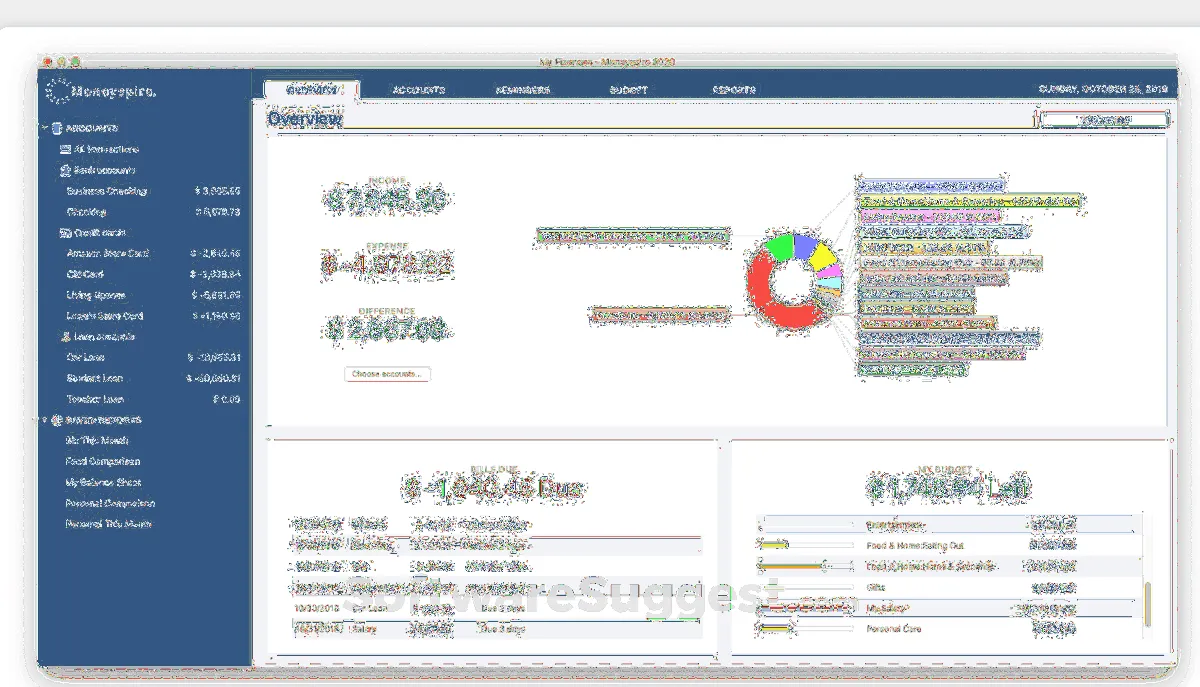 Moneyspire : test de l'interface de ce logiciel de gestion des finances personnelles pour entreprise Moneyspire : test de l'interface de ce logiciel de gestion des finances personnelles pour entreprise