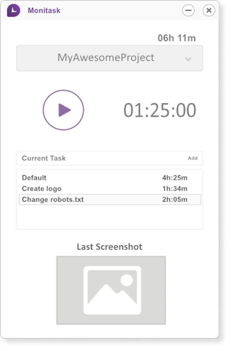 Monitask : test de l'interface de ce logiciel de gestion des performances des employés pour entreprise