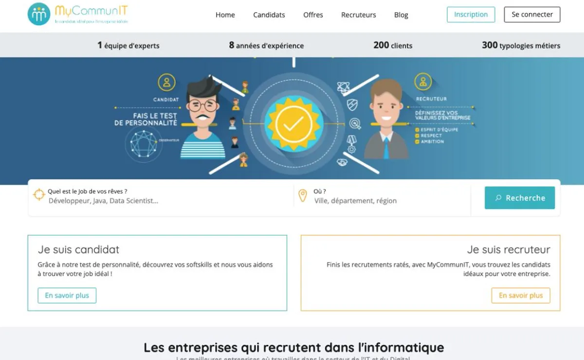 MyCommunIT : test de l'interface de ce logiciel de job board pour entreprise MyCommunIT : test de l'interface de ce logiciel de job board pour entreprise